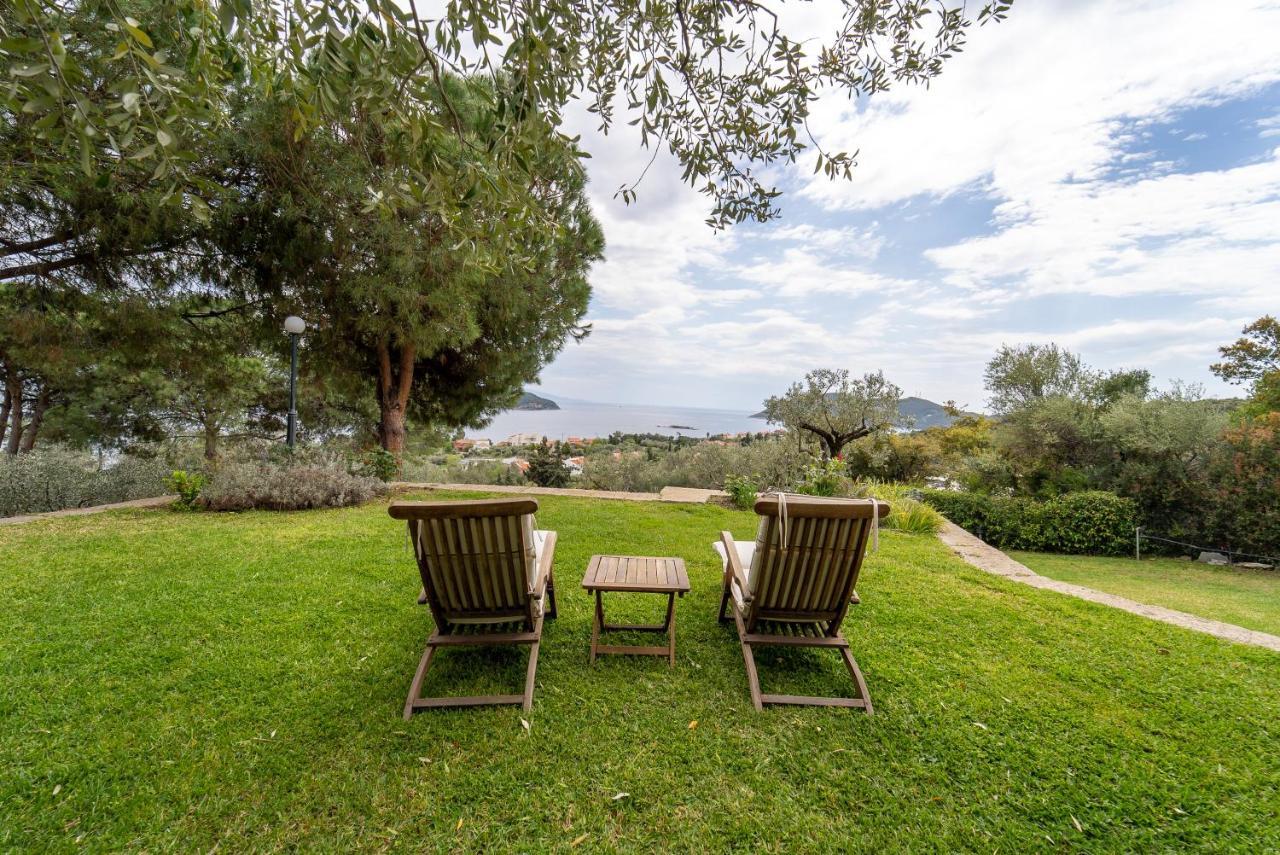 Villa Elia Kavala - Mediterranean Holiday Villa PalaiónTsiflíkion Zewnętrze zdjęcie