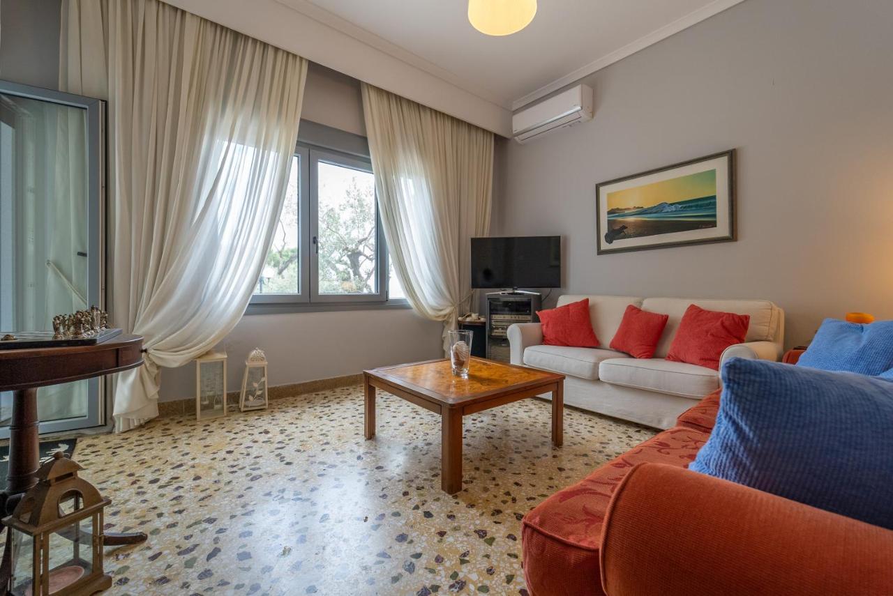 Villa Elia Kavala - Mediterranean Holiday Villa PalaiónTsiflíkion Zewnętrze zdjęcie