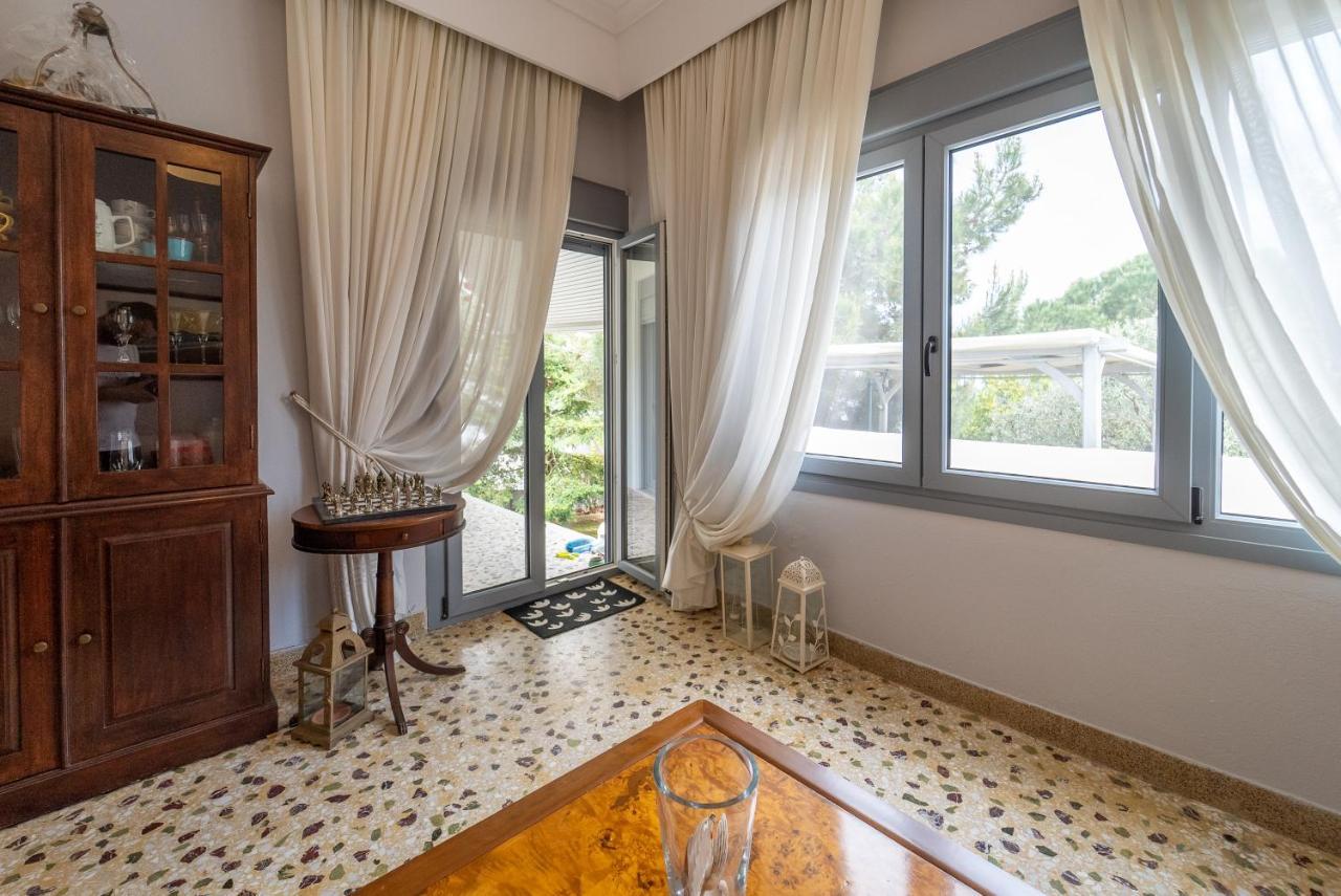 Villa Elia Kavala - Mediterranean Holiday Villa PalaiónTsiflíkion Zewnętrze zdjęcie