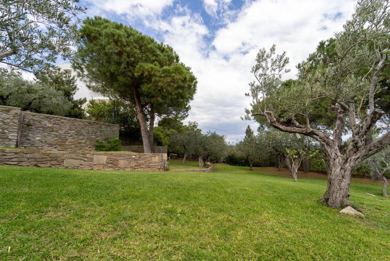 Villa Elia Kavala - Mediterranean Holiday Villa PalaiónTsiflíkion Zewnętrze zdjęcie