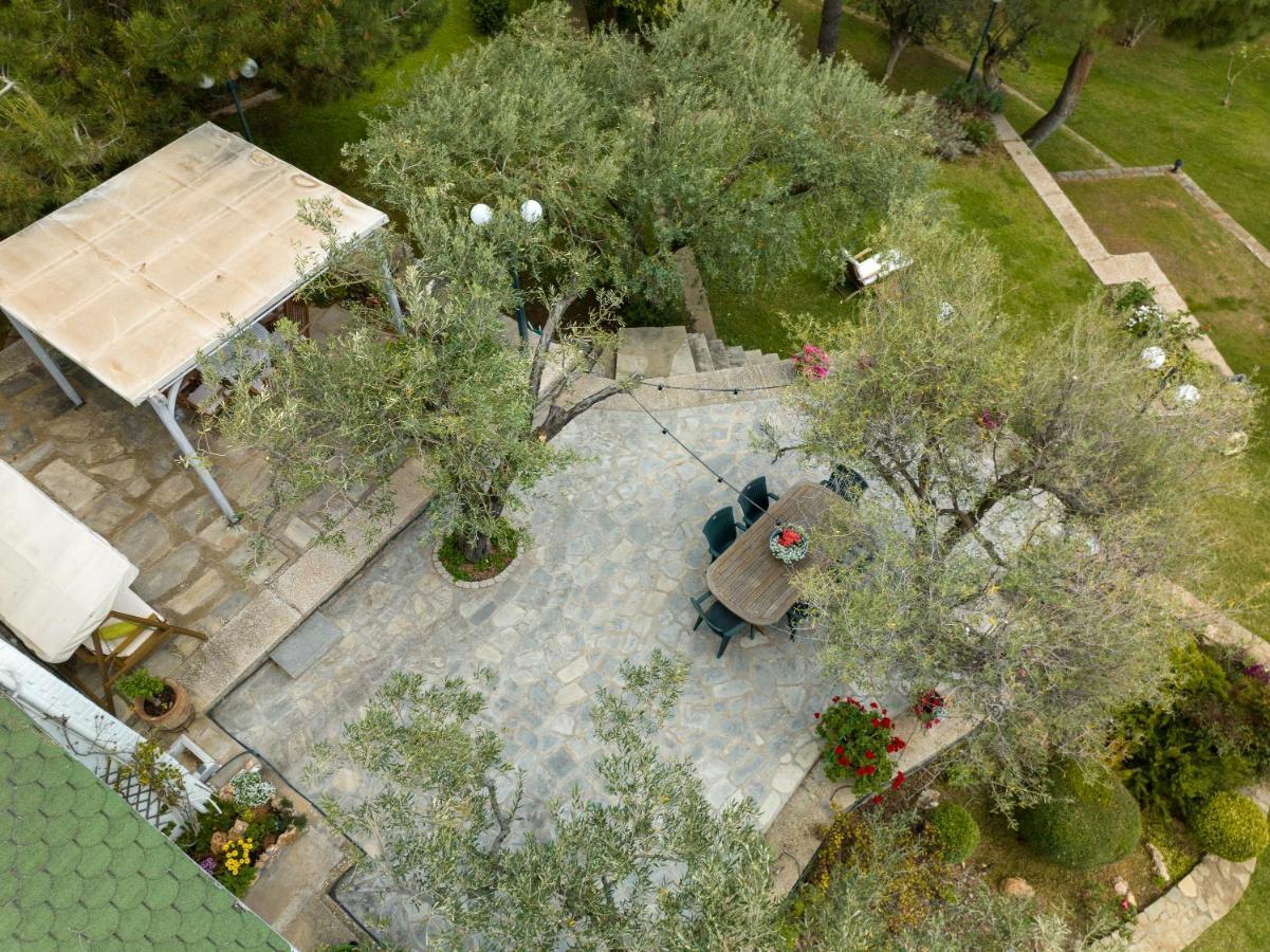 Villa Elia Kavala - Mediterranean Holiday Villa PalaiónTsiflíkion Zewnętrze zdjęcie